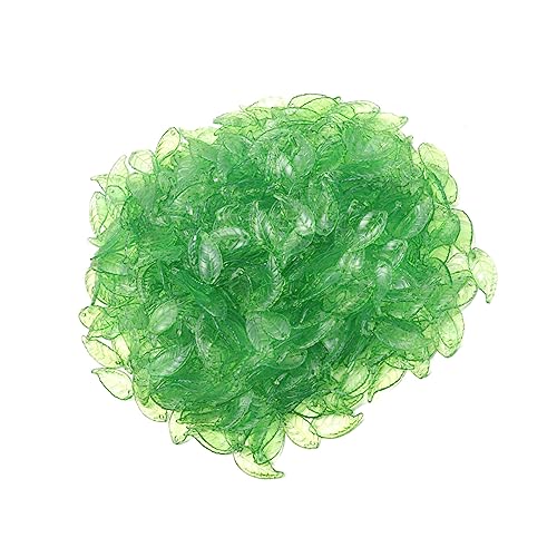KAILIKETIY 200G Transparente Acryl Mosaik Blattperlen DIY Blumenelemente für Schmuck Armband und Halskette Langlebig für Kreative Bastelprojekte von KAILIKETIY
