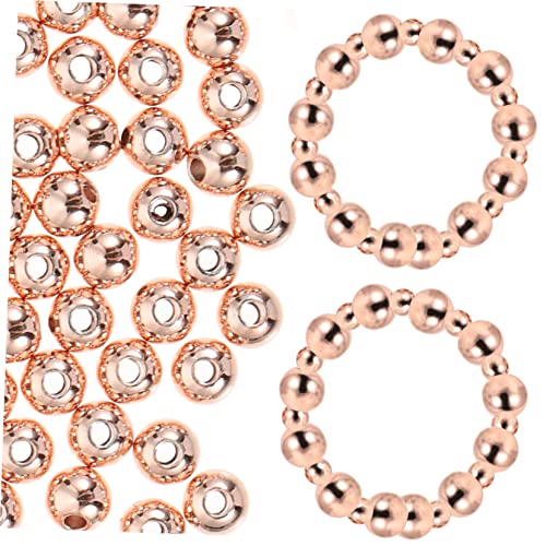 KAILIKETIY 200Stücke DIY Kupferperlen Glatte Runde Abstandshalterperlen für Armbänder Schmuck Nahtlos Leicht Korrosionsbeständig für Schmuckherstellung KAILIKETIY 200Stücke DIY Kupferperlen Glatte Runde Abstandshalterperlen für Armbänder Schmuck Nahtlos Leicht Korrosionsbeständig für Schmuckherstellung von KAILIKETIY
