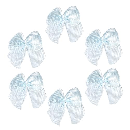 KAILIKETIY 200Stücke DIY Satin Band Bowknot Kopfschmuck Zubehör für Kreative Bastelprojekte Kleidung Taschen und Deko für Verschiedene Anlässe von KAILIKETIY