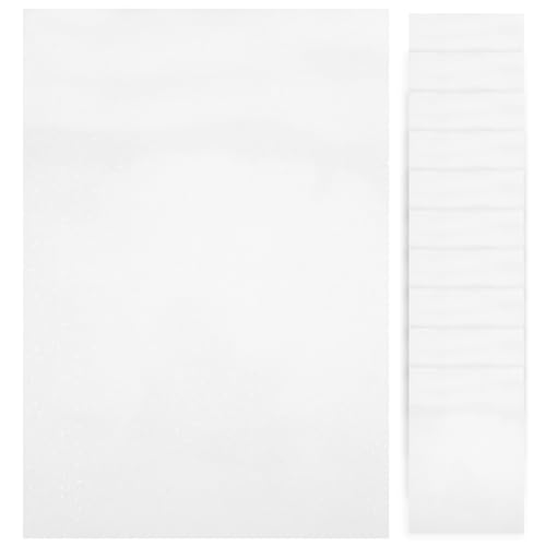 KAILIKETIY 20Blätter Holografisches Selbstklebendes Papier Glänzende Druckerpapier für Sticker und Etiketten Wasserfestes Pet für Kunstprojekte und DIY Dekorationen von KAILIKETIY