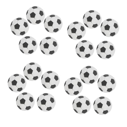 KAILIKETIY 20Stücke Cartoon Fußball Radiergummis für Schulbedarf Süße Kawaii Radierer für Langlebige Mini Radierer Fußballform Belohnungen für Klassenzimmer KAILIKETIY 20Stücke Cartoon Fußball Radiergummis für Schulbedarf Süße Kawaii Radierer für Langlebige Mini Radierer Fußballform Belohnungen für Klassenzimmer von KAILIKETIY
