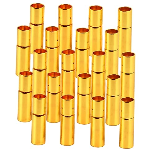 KAILIKETIY 20Stücke DIY Armbandverschlüsse Goldfarbenem Innendurchmesser für Schmuckherstellung und Handarbeiten Verbindungselemente für Armbänder KAILIKETIY 20Stücke DIY Armbandverschlüsse Goldfarbenem Innendurchmesser für Schmuckherstellung und Handarbeiten Verbindungselemente für Armbänder von KAILIKETIY