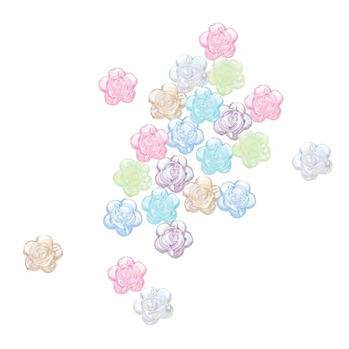 KAILIKETIY 20Stücke DIY Blumenperlen Resin Perlen für Armbänder und Halsketten Vielseitig Einsetzbares Schmuckzubehör Langlebige und Charmante Bastelperlen KAILIKETIY 20Stücke DIY Blumenperlen Resin Perlen für Armbänder und Halsketten Vielseitig Einsetzbares Schmuckzubehör Langlebige und Charmante Bastelperlen von KAILIKETIY