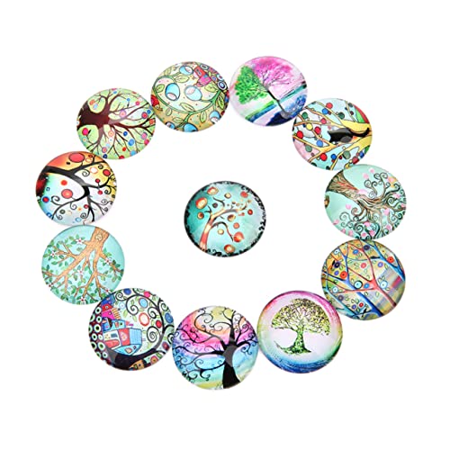 KAILIKETIY 20Stücke Edelsteine Glasaufkleber DIY Cabochon Aufnäher Gemischten Farben für Handwerksprojekte und Schmuckherstellung Stilvolle Muster für Dekoration KAILIKETIY 20Stücke Edelsteine Glasaufkleber DIY Cabochon Aufnäher Gemischten Farben für Handwerksprojekte und Schmuckherstellung Stilvolle Muster für Dekoration von KAILIKETIY