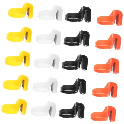 KAILIKETIY 20Stücke Fingerring Fadenschneider Multifunktionales Nähwerkzeug für Handarbeiten Angeln Stricken und Mehr Langlebig und Sicher Bunten Farben KAILIKETIY 20Stücke Fingerring Fadenschneider Multifunktionales Nähwerkzeug für Handarbeiten Angeln Stricken und Mehr Langlebig und Sicher Bunten Farben von KAILIKETIY