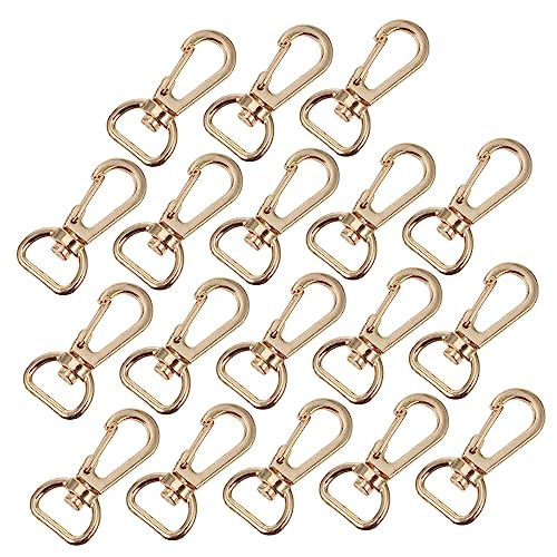 KAILIKETIY 20Stücke Legierung Schnappverschlüsse Mehrzweck Schnallen für Taschenhaken Schlüsselanhänger und DIY Projekte Leicht zu Installieren und Langlebig und Tragbar von KAILIKETIY