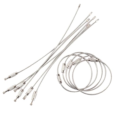 KAILIKETIY 24 Stück Schlüsselring Split Ringe Umweltfreundliche DIY Zubehörteile für Schlüssel Karten und Mehr Korrosionsbeständig und Langlebig KAILIKETIY 24 Stück Schlüsselring Split Ringe Umweltfreundliche DIY Zubehörteile für Schlüssel Karten und Mehr Korrosionsbeständig und Langlebig von KAILIKETIY