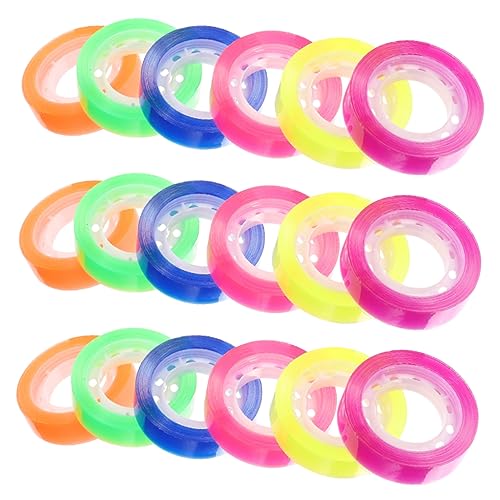 KAILIKETIY 24Rollen Transparentes Klebeband Hochwertige Klebebandrollen für Bürobedarf für Briefe und Dokumente Starke Haftung und Zugfestigkeit KAILIKETIY 24Rollen Transparentes Klebeband Hochwertige Klebebandrollen für Bürobedarf für Briefe und Dokumente Starke Haftung und Zugfestigkeit von KAILIKETIY