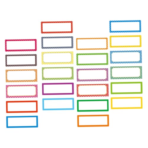 KAILIKETIY 24Stücke Magnetische Namensschilder Abwischbare für Kühlschrank und Schulzubehör und Leicht zu Entfernen für Büro Klassenzimmer und Zuhause KAILIKETIY 24Stücke Magnetische Namensschilder Abwischbare für Kühlschrank und Schulzubehör und Leicht zu Entfernen für Büro Klassenzimmer und Zuhause von KAILIKETIY