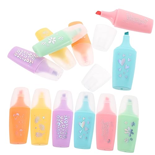 KAILIKETIY 24Stücke Mini Textmarker Cartoon Highlighter Stifte Für Marker Für Notizen Für Schule Und Büro Leuchtende Kein Tintenleck Handlich KAILIKETIY 24Stücke Mini Textmarker Cartoon Highlighter Stifte Für Marker Für Notizen Für Schule Und Büro Leuchtende Kein Tintenleck Handlich von KAILIKETIY