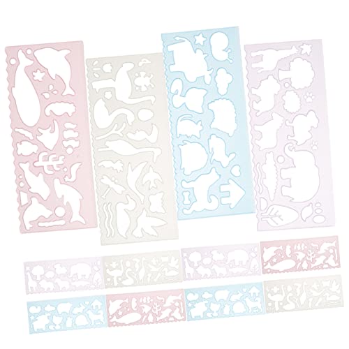 KAILIKETIY 24Stücke Tiermalerei Schablonen für Wiederverwendbare Malschablonen Material für DIY Projekte Zeichnen Scrapbooking und Dekoration KAILIKETIY 24Stücke Tiermalerei Schablonen für Wiederverwendbare Malschablonen Material für DIY Projekte Zeichnen Scrapbooking und Dekoration von KAILIKETIY