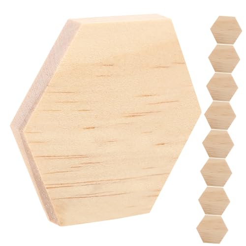 KAILIKETIY 25 Stück Sechseckige Holzspäne Holzscheiben Für Namensschilder Holzanhänger Unbehandelte Holzausschnitte Holzhandwerk Unbehandelte Holzscheiben Zum Basteln Holz Khaki KAILIKETIY 25 Stück Sechseckige Holzspäne Holzscheiben Für Namensschilder Holzanhänger Unbehandelte Holzausschnitte Holzhandwerk Unbehandelte Holzscheiben Zum Basteln Holz Khaki von KAILIKETIY