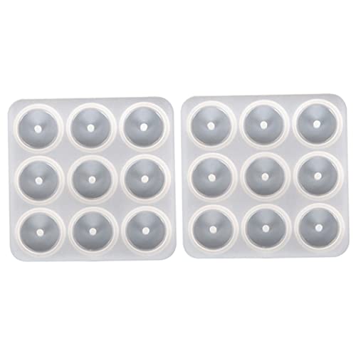 KAILIKETIY 2Stücke DIY Silikonform für Anhänger Epoxidharz Gießform für und Schmuck Langlebig und Praktisch für Kreative Bastelprojekte von KAILIKETIY