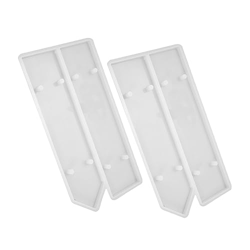 KAILIKETIY 2Stücke DIY Türplattenform Teilig Silikonform für Epoxidharz Gießen für Raumdekoration und Einfach zu Handhaben und Langlebig von KAILIKETIY