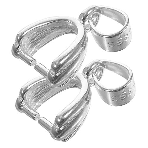 KAILIKETIY 2Stücke Halskettenanhänger Verschlüsse DIY Schmuck Zubehör Für Armbänder Und Halsketten Leicht Und Langlebig Für Schmuckprojekte Und Charms KAILIKETIY 2Stücke Halskettenanhänger Verschlüsse DIY Schmuck Zubehör Für Armbänder Und Halsketten Leicht Und Langlebig Für Schmuckprojekte Und Charms von KAILIKETIY