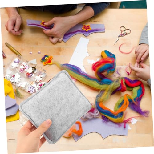 KAILIKETIY 2Stücke Mehrzweck Filzunterlage Hochwertige Nadelfilz Pads für Kreative Projekte Gartenstuhlkissen und Kunsthandwerk KAILIKETIY 2Stücke Mehrzweck Filzunterlage Hochwertige Nadelfilz Pads für Kreative Projekte Gartenstuhlkissen und Kunsthandwerk von KAILIKETIY