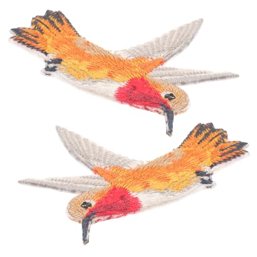 KAILIKETIY 2Stücke Patches Zum Aufbügeln Symmetrische Hummingbird Applikationen Für Kleidung Und Bastelbedarf Langlebige Und Hautfreundliche Stoffflächen Zur Dekoration KAILIKETIY 2Stücke Patches Zum Aufbügeln Symmetrische Hummingbird Applikationen Für Kleidung Und Bastelbedarf Langlebige Und Hautfreundliche Stoffflächen Zur Dekoration von KAILIKETIY