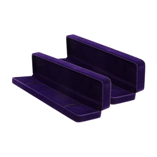KAILIKETIY 2Stücke Schmuck Geschenkbox Velours für und Armbänder Schmuckverpackung für Geschenkverpackung und Aufbewahrung Wiederverwendbar und Kratzfest KAILIKETIY 2Stücke Schmuck Geschenkbox Velours für und Armbänder Schmuckverpackung für Geschenkverpackung und Aufbewahrung Wiederverwendbar und Kratzfest von KAILIKETIY
