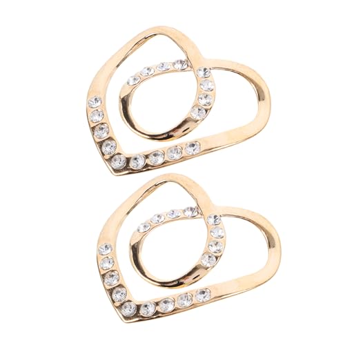 KAILIKETIY 2Stücke Strass Schalschnalle Schalringe Für Frauen Eleganter Schalverschluss Für Sommermode Vielseitig Einsetzbar Zur Dekoration Von Kleidung von KAILIKETIY