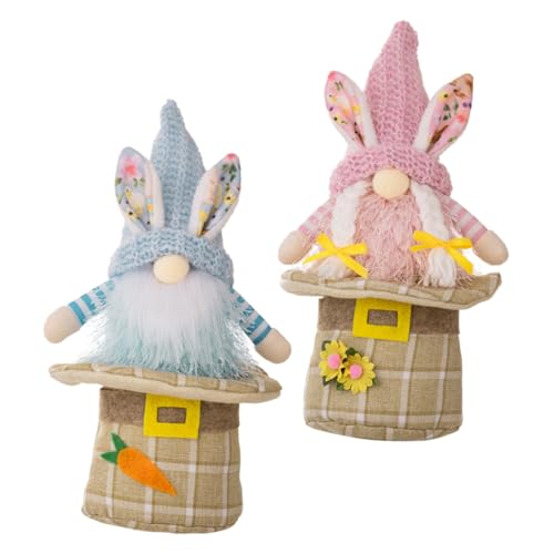 KAILIKETIY 2stücke Ostern GNOME Deko Niedliche Stofffiguren Für Fröhliche Osterfeiern Für Tischdeko Und Wohnraumgestaltung Für Familienfeiern Und Feste KAILIKETIY 2stücke Ostern GNOME Deko Niedliche Stofffiguren Für Fröhliche Osterfeiern Für Tischdeko Und Wohnraumgestaltung Für Familienfeiern Und Feste von KAILIKETIY
