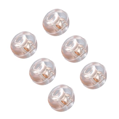 KAILIKETIY 3 Paare Silikon Ohrring Verschlüsse Transparente Ohrstecker Stopper für DIY Ohrringe Roségoldene Ohrstöpsel Silber Vielseitige Ohrschmuck Zubehör KAILIKETIY 3 Paare Silikon Ohrring Verschlüsse Transparente Ohrstecker Stopper für DIY Ohrringe Roségoldene Ohrstöpsel Silber Vielseitige Ohrschmuck Zubehör von KAILIKETIY