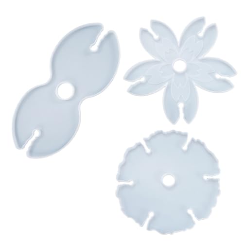 KAILIKETIY 3 Stück Teiliges Weinglashalter Silikonform Flexibel Transparent Widerstandsfähig Langlebig zum Selbermachen von Weinregal und Untersetzern für Epoxidharz DIY Handwerk KAILIKETIY 3 Stück Teiliges Weinglashalter Silikonform Flexibel Transparent Widerstandsfähig Langlebig zum Selbermachen von Weinregal und Untersetzern für Epoxidharz DIY Handwerk von KAILIKETIY
