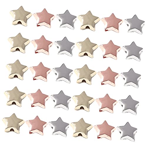 KAILIKETIY 300 Stück Ccb Stern Perlen Bunte DIY Schmuckperlen für Armband Halskette Basteln Kreative Abstandsperlen Langlebig Verblassungsfrei KAILIKETIY 300 Stück Ccb Stern Perlen Bunte DIY Schmuckperlen für Armband Halskette Basteln Kreative Abstandsperlen Langlebig Verblassungsfrei von KAILIKETIY