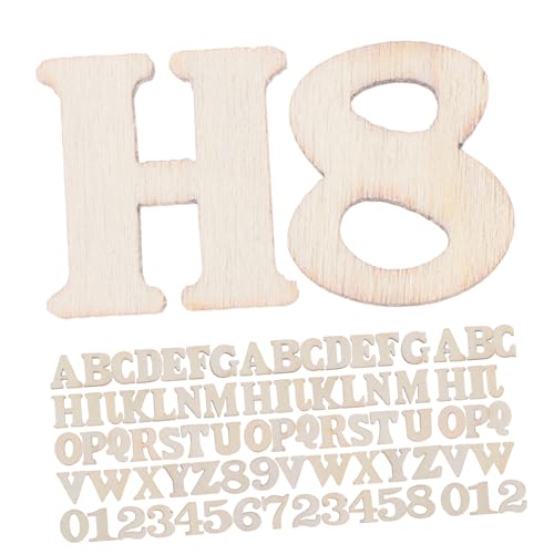 KAILIKETIY 308-teiliges Holzbuchstaben-zahlenset, 3,6 Cm, Unbehandeltes Holz, Ausschnitt, Basteln, Holzalphabet, Buchstaben, Rechtschreib-lernsets Für Kunst, Heimwerker, Heimdekoration KAILIKETIY 308-teiliges Holzbuchstaben-zahlenset, 3,6 Cm, Unbehandeltes Holz, Ausschnitt, Basteln, Holzalphabet, Buchstaben, Rechtschreib-lernsets Für Kunst, Heimwerker, Heimdekoration von KAILIKETIY
