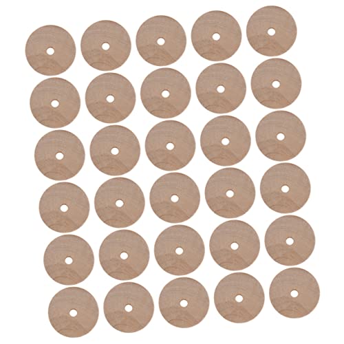 KAILIKETIY 30Stücke Kleine Holzräder für Spielzeugfahrzeuge Runde Holzwagenräder DIY Bastelzubehör für Kreative Projekte für und Handwerk KAILIKETIY 30Stücke Kleine Holzräder für Spielzeugfahrzeuge Runde Holzwagenräder DIY Bastelzubehör für Kreative Projekte für und Handwerk von KAILIKETIY