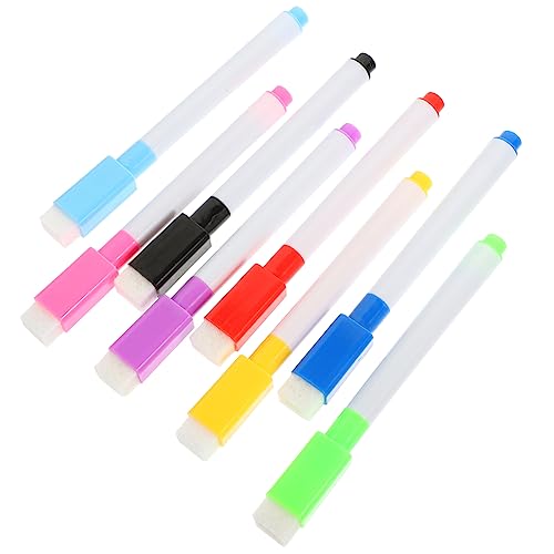 KAILIKETIY 32Stücke Teiliges Abwaschbarer Whiteboard Stifte Für Mehrfarbige Löschbare Stifte Mit Radiergummi Für Schule Büro Und Kreative Projekte Und Geruchsarm KAILIKETIY 32Stücke Teiliges Abwaschbarer Whiteboard Stifte Für Mehrfarbige Löschbare Stifte Mit Radiergummi Für Schule Büro Und Kreative Projekte Und Geruchsarm von KAILIKETIY