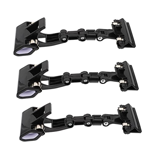 KAILIKETIY 3Stücke Preiskarten Halter Schwarze Etikettenclips für Preisdisplay für Supermärkte und Einzelhandel Stabil und Langlebig für Werbung und Produktanzeigen von KAILIKETIY