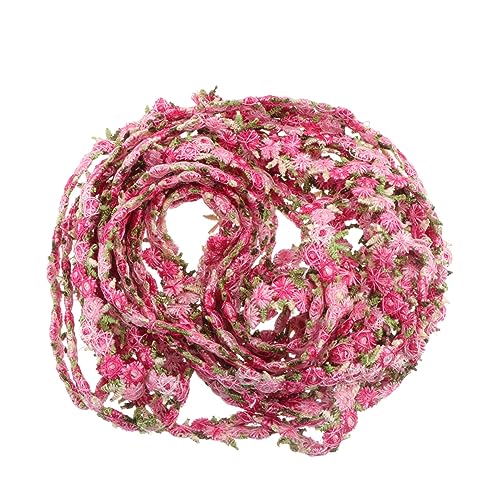 KAILIKETIY 4.5M Rosen Spitzenband Hochzeitsapplikationen DIY Brautdekoration für Nähprojekte Bastelarbeiten und Kreative Ideen von KAILIKETIY