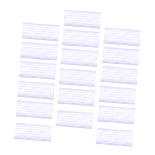 KAILIKETIY 40 Stück PVC Transparenter Bogenförmiger Preisschilderhalter Kunststoff Etikettenhalter für Supermarktregale Einfach Anzubringen Geeignet für Einzelhandel und Preisanzeigen KAILIKETIY 40 Stück PVC Transparenter Bogenförmiger Preisschilderhalter Kunststoff Etikettenhalter für Supermarktregale Einfach Anzubringen Geeignet für Einzelhandel und Preisanzeigen von KAILIKETIY