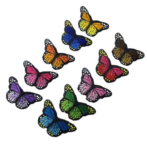 KAILIKETIY 40Stücke DIY Schmetterlinge Patches Bestickte Applique für Kleidung und Dekorieren und Recycelbar für Projekte und Designs KAILIKETIY 40Stücke DIY Schmetterlinge Patches Bestickte Applique für Kleidung und Dekorieren und Recycelbar für Projekte und Designs von KAILIKETIY