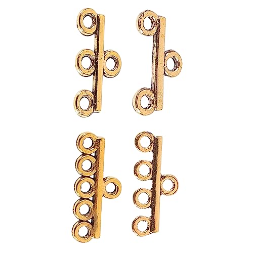 KAILIKETIY 40Stücke DIY Schmuck Verschlüsse für Armbänder Robuste Legierung Kettenanschlüsse für Bastelprojekte Antikgold Reihen KAILIKETIY 40Stücke DIY Schmuck Verschlüsse für Armbänder Robuste Legierung Kettenanschlüsse für Bastelprojekte Antikgold Reihen von KAILIKETIY
