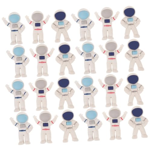 KAILIKETIY 48 Stück Teiliges Astronaut Radiergummi Weltraum Thema Stabile Tpr Materialien Effektive Bleistiftmarken Entfernung Niedliche Mini Radiergummis für Schule Kindergarten von KAILIKETIY