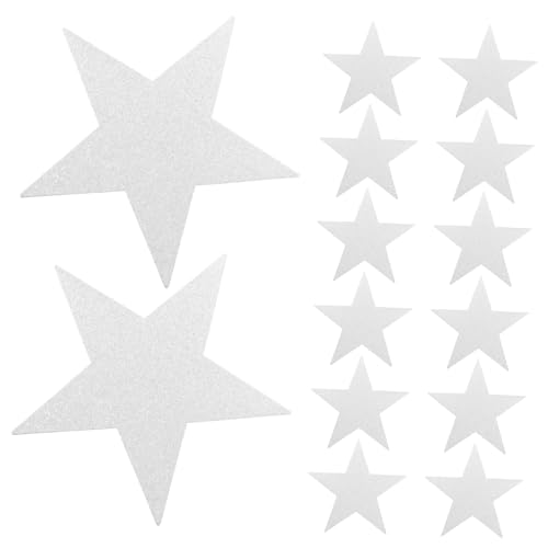 KAILIKETIY 48 Stück Teiliges Glitzernde Papier Sterne Handgeschnittene Stern Ausschnitte für Klassenzimmer Dekoration Bulletin Boards Schulprojekte Diy Basteln Kreative Wanddeko KAILIKETIY 48 Stück Teiliges Glitzernde Papier Sterne Handgeschnittene Stern Ausschnitte für Klassenzimmer Dekoration Bulletin Boards Schulprojekte Diy Basteln Kreative Wanddeko von KAILIKETIY