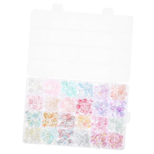 KAILIKETIY 480Stücke Glasperlen DIY Abstandsperlen für Schmuckherstellung Armbänder Ohrringe und Mehr mit Praktischem Aufbewahrungsbox KAILIKETIY 480Stücke Glasperlen DIY Abstandsperlen für Schmuckherstellung Armbänder Ohrringe und Mehr mit Praktischem Aufbewahrungsbox von KAILIKETIY