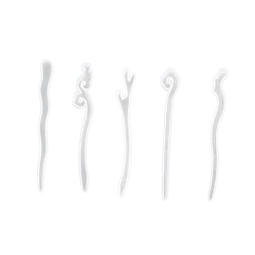 KAILIKETIY 5 Stück Teiliges DIY Silikonform für Haarspangen Halbsichtbare Spiegelmuster Wiederverwendbare Gießformen für Schmuck und Bastelprojekte KAILIKETIY 5 Stück Teiliges DIY Silikonform für Haarspangen Halbsichtbare Spiegelmuster Wiederverwendbare Gießformen für Schmuck und Bastelprojekte von KAILIKETIY