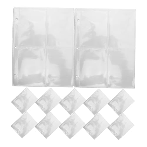 KAILIKETIY 50 Stück Trading Card Sleeve Pocket Card Sleeves Binder Sheets Trading Card Binder Sleeves Für Baseball-spiel Visitenkarten Coupon KAILIKETIY 50 Stück Trading Card Sleeve Pocket Card Sleeves Binder Sheets Trading Card Binder Sleeves Für Baseball-spiel Visitenkarten Coupon von KAILIKETIY