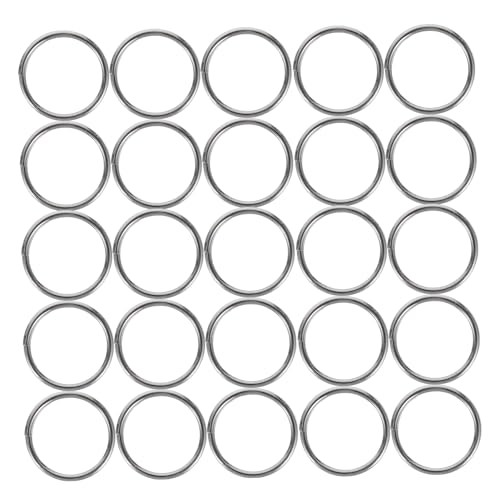 KAILIKETIY 500 Stück Schmuckverschluss Schlüsselring Offene und Geschlossene Verbindungselemente für Armbänder Ohrringe Diy Bastelbedarf Edelstahlfarbe Drahtdurchmesser KAILIKETIY 500 Stück Schmuckverschluss Schlüsselring Offene und Geschlossene Verbindungselemente für Armbänder Ohrringe Diy Bastelbedarf Edelstahlfarbe Drahtdurchmesser von KAILIKETIY