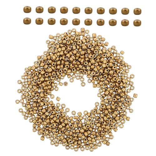 KAILIKETIY 5000Stücke Goldene für Armbänder und Kreative Projekte Verpackung Bastelperlen für Einzigartige Designs von KAILIKETIY