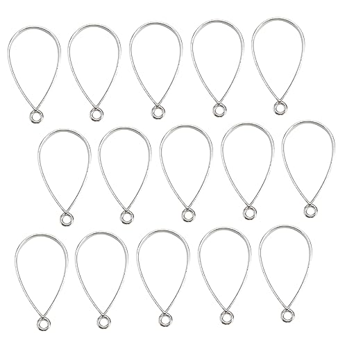 KAILIKETIY 50Stücke DIY Anhänger Wasserfall Tropfen Rahmen für Kreative Schmuckherstellung für Armbänder Schlüsselanhänger und Bastelprojekte Antik von KAILIKETIY