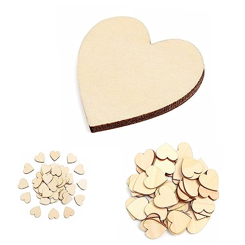 KAILIKETIY 50Stücke Herzförmige Holzscheiben Unlackierte Natürliche Birke für DIY Bastelarbeiten Hochzeit Weihnachtsdekoration Umweltfreundliche Holzverzierungen KAILIKETIY 50Stücke Herzförmige Holzscheiben Unlackierte Natürliche Birke für DIY Bastelarbeiten Hochzeit Weihnachtsdekoration Umweltfreundliche Holzverzierungen von KAILIKETIY