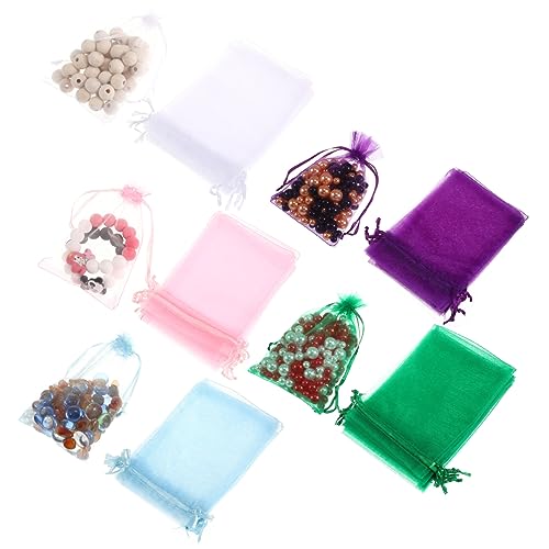 KAILIKETIY 50Stücke Organzabeutel mit Kordelzug Kleine Geschenktüten für Süßigkeiten Schmuck und Accessoires für Hochzeiten und Partys Farben KAILIKETIY 50Stücke Organzabeutel mit Kordelzug Kleine Geschenktüten für Süßigkeiten Schmuck und Accessoires für Hochzeiten und Partys Farben von KAILIKETIY