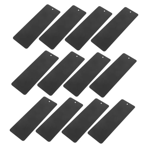 KAILIKETIY 50Stücke Schwarze Lesezeichen Aus Karton DIY Buchzeichen Für Bastelprojekte Blanko Lesezeichen Mit Löchern Für Schule Und Kreative Anwendungen KAILIKETIY 50Stücke Schwarze Lesezeichen Aus Karton DIY Buchzeichen Für Bastelprojekte Blanko Lesezeichen Mit Löchern Für Schule Und Kreative Anwendungen von KAILIKETIY