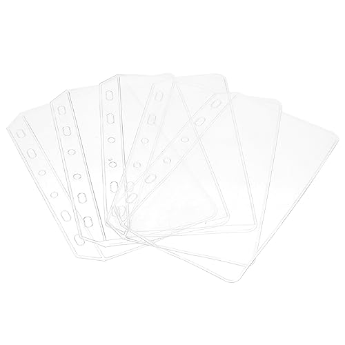 KAILIKETIY 5Stücke Dokumentenmappe mit Löchern Extra Dicke Bindertaschen Wasserfest und Reißfest für Notizen Quittungen und Reiseunterlagen KAILIKETIY 5Stücke Dokumentenmappe mit Löchern Extra Dicke Bindertaschen Wasserfest und Reißfest für Notizen Quittungen und Reiseunterlagen von KAILIKETIY