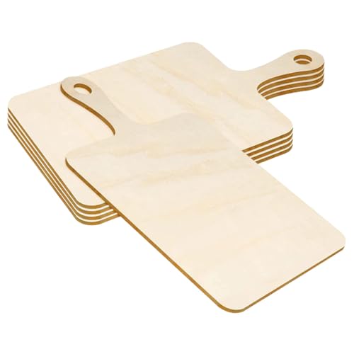 KAILIKETIY 5Stücke Unvollendetes Holzbrett DIY Bastelholzbrett für Kreative Projekte für Dekoration und Poliert und Glatt für Sicheres Arbeiten KAILIKETIY 5Stücke Unvollendetes Holzbrett DIY Bastelholzbrett für Kreative Projekte für Dekoration und Poliert und Glatt für Sicheres Arbeiten von KAILIKETIY