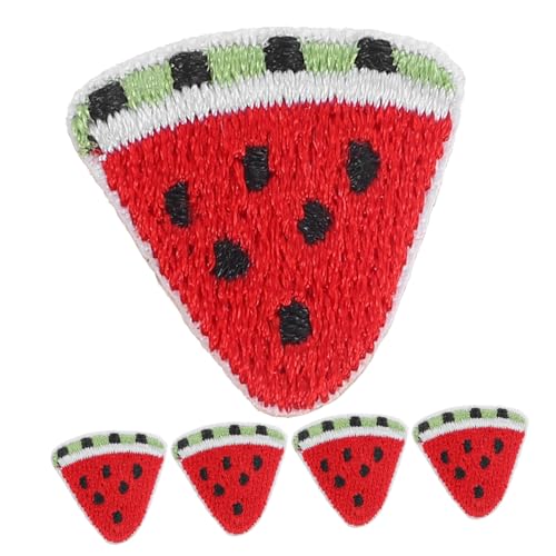 KAILIKETIY 5Stücke Wassermelonen Stickerei Patches Bügelbilder für DIY Kleidung Lochfüll Patch Kleidung Reparaturzubehör Aufnäher für Jeans Shirts und Taschen KAILIKETIY 5Stücke Wassermelonen Stickerei Patches Bügelbilder für DIY Kleidung Lochfüll Patch Kleidung Reparaturzubehör Aufnäher für Jeans Shirts und Taschen von KAILIKETIY