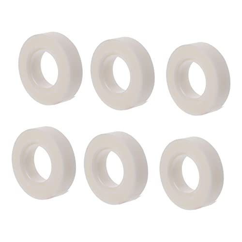 KAILIKETIY 6Rollen Unsichtbares Schreibband Frosted Transparentes Klebeband für Schule Büro und DIY Handreißbar und Beschreibbar Schreibwarenband für Kreative Projekte von KAILIKETIY